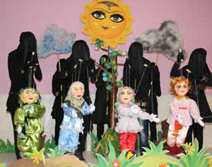 نمایش عروسکی مسیر ایرانی